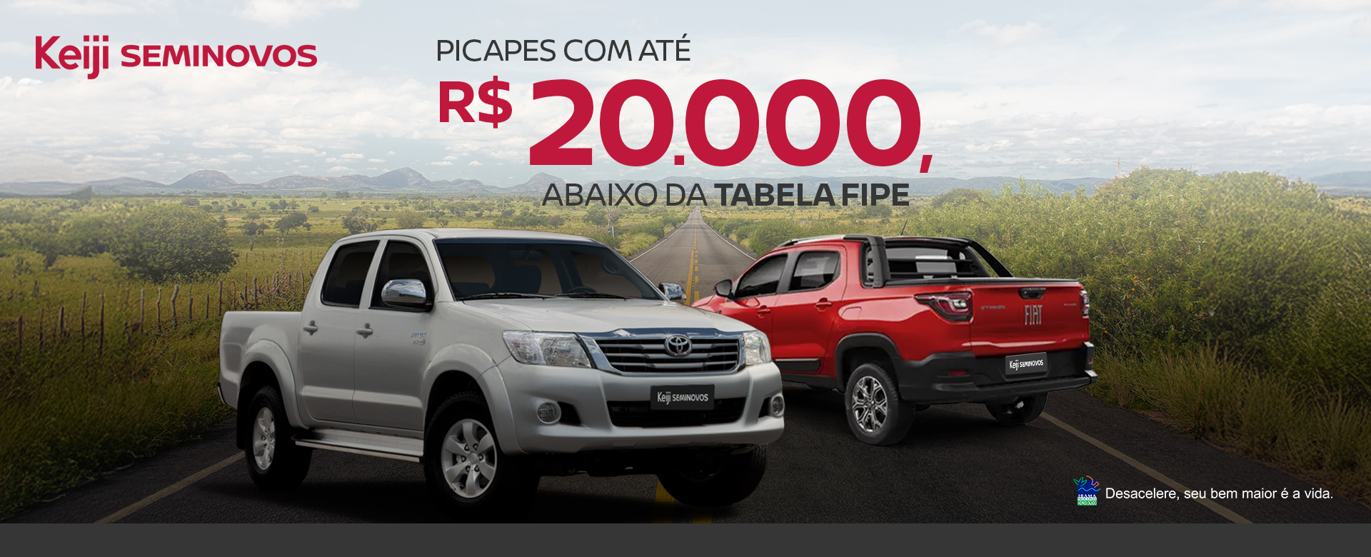 KEIJI RP SEMINOVOS | PICAPES