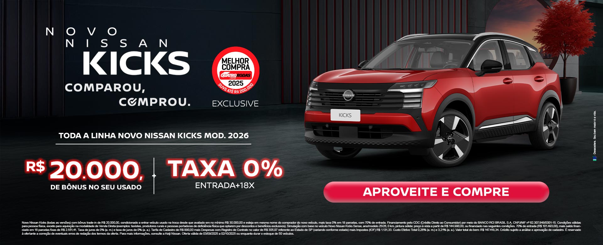 NOVO NISSAN KICKS