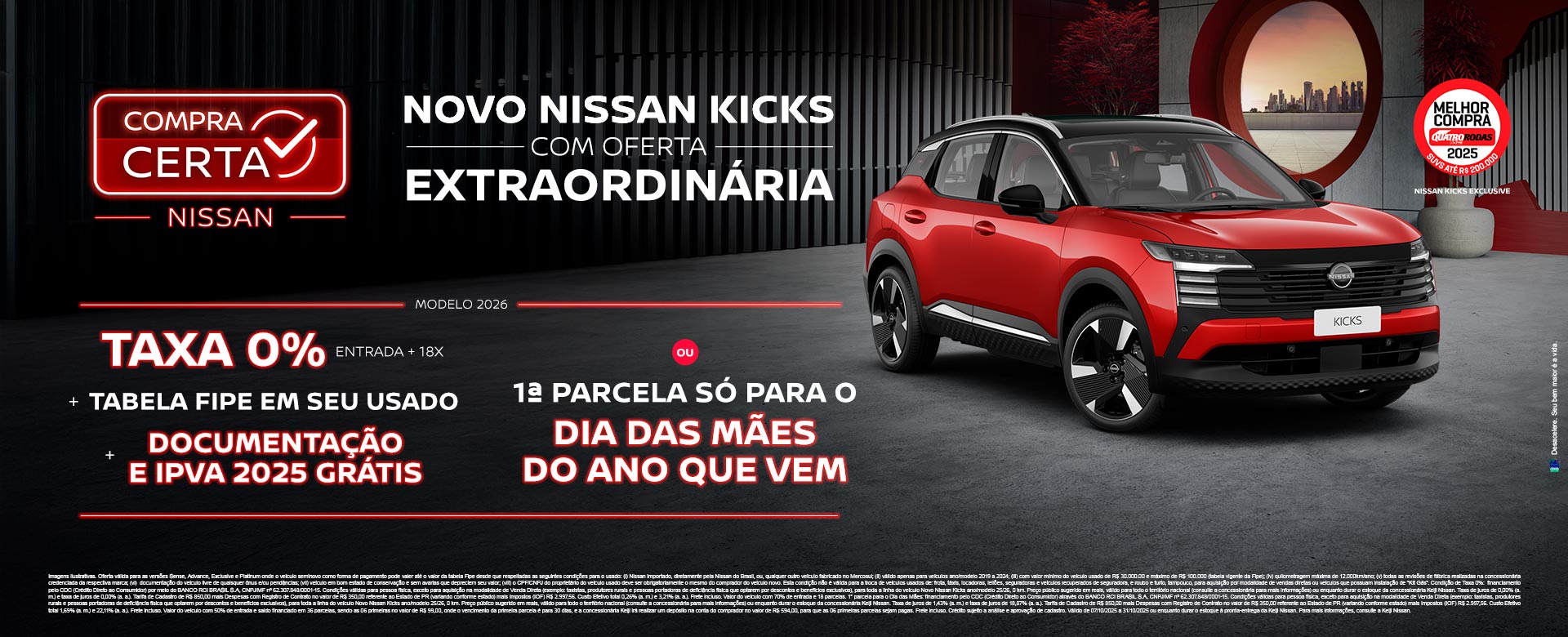 NOVO NISSAN KICKS