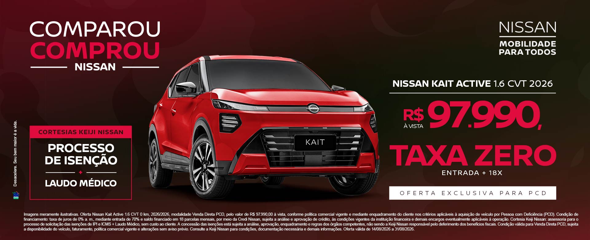 NISSAN KAIT PCD 